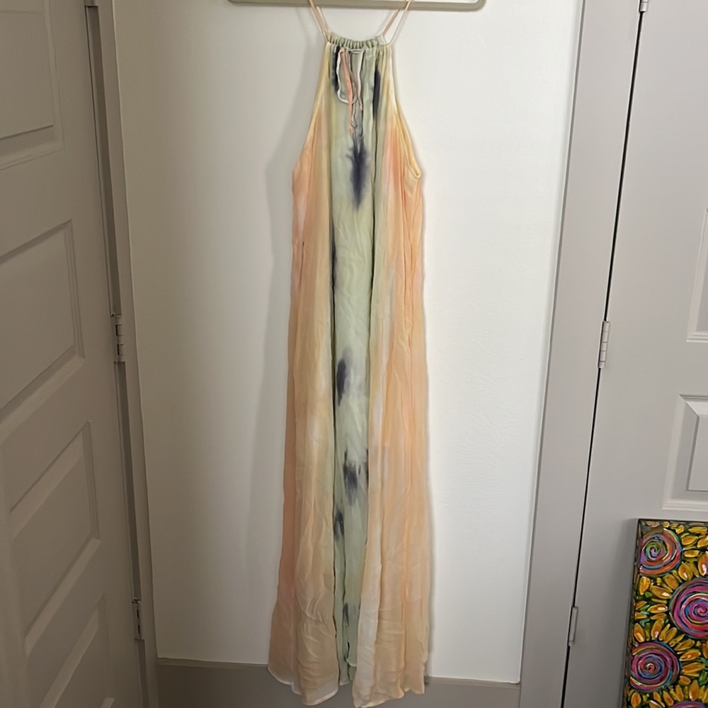 Young Fabulous & Broke Pastel Tie-Dye Maxi Dress